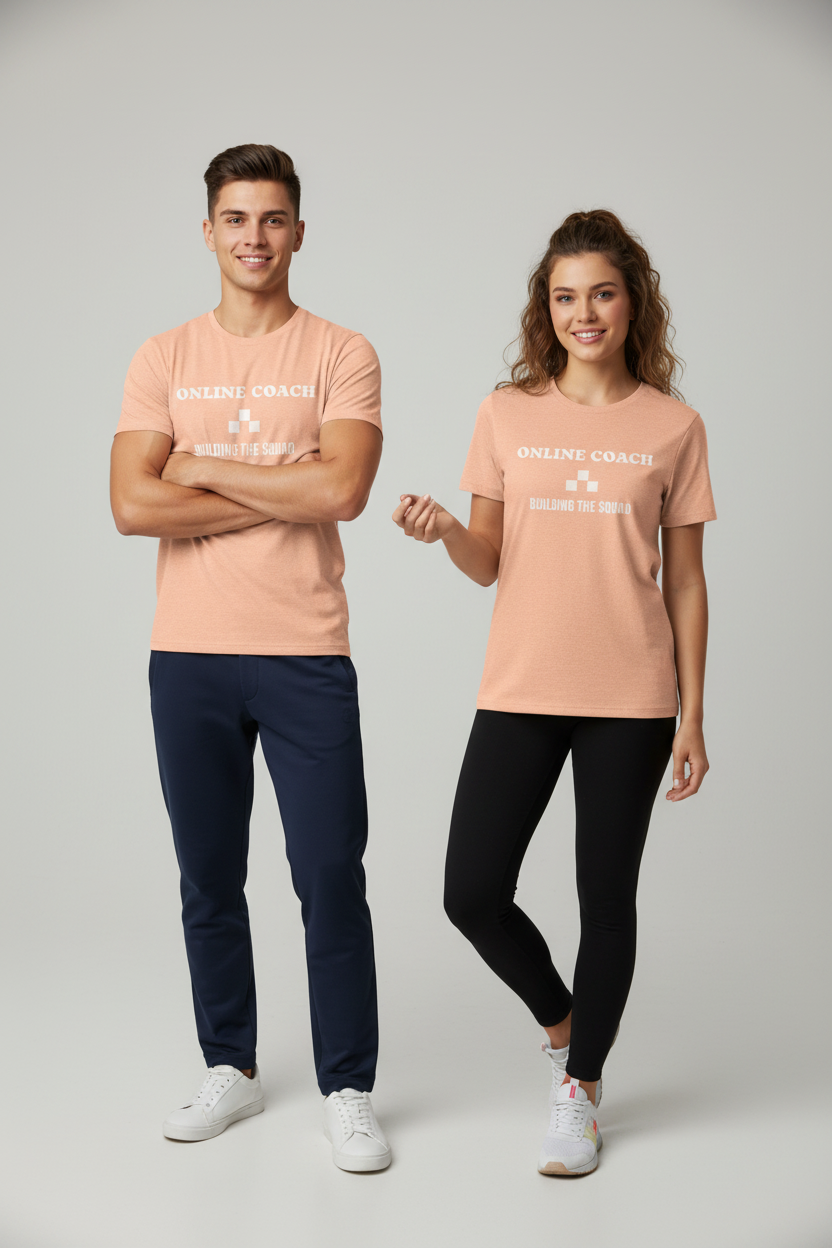 Online Coach T‑Shirt – "Online Coach" Minimalist Tee for Entrepreneurs