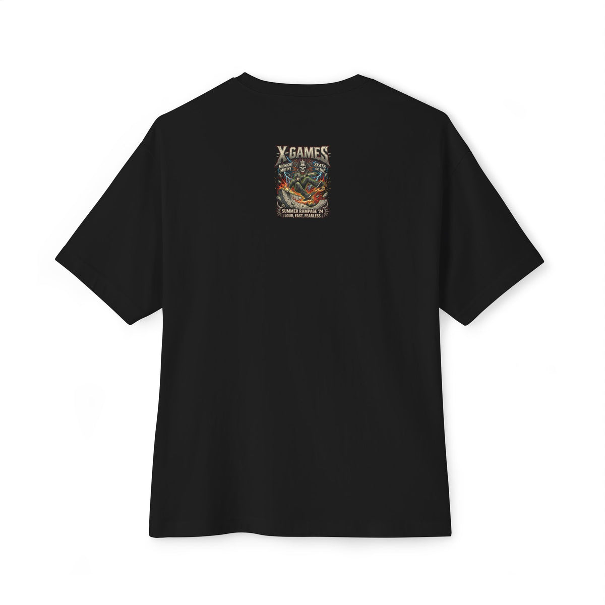 X-Games Skateboard Skull Tee — Vintage Skate Graphic T-Shirt