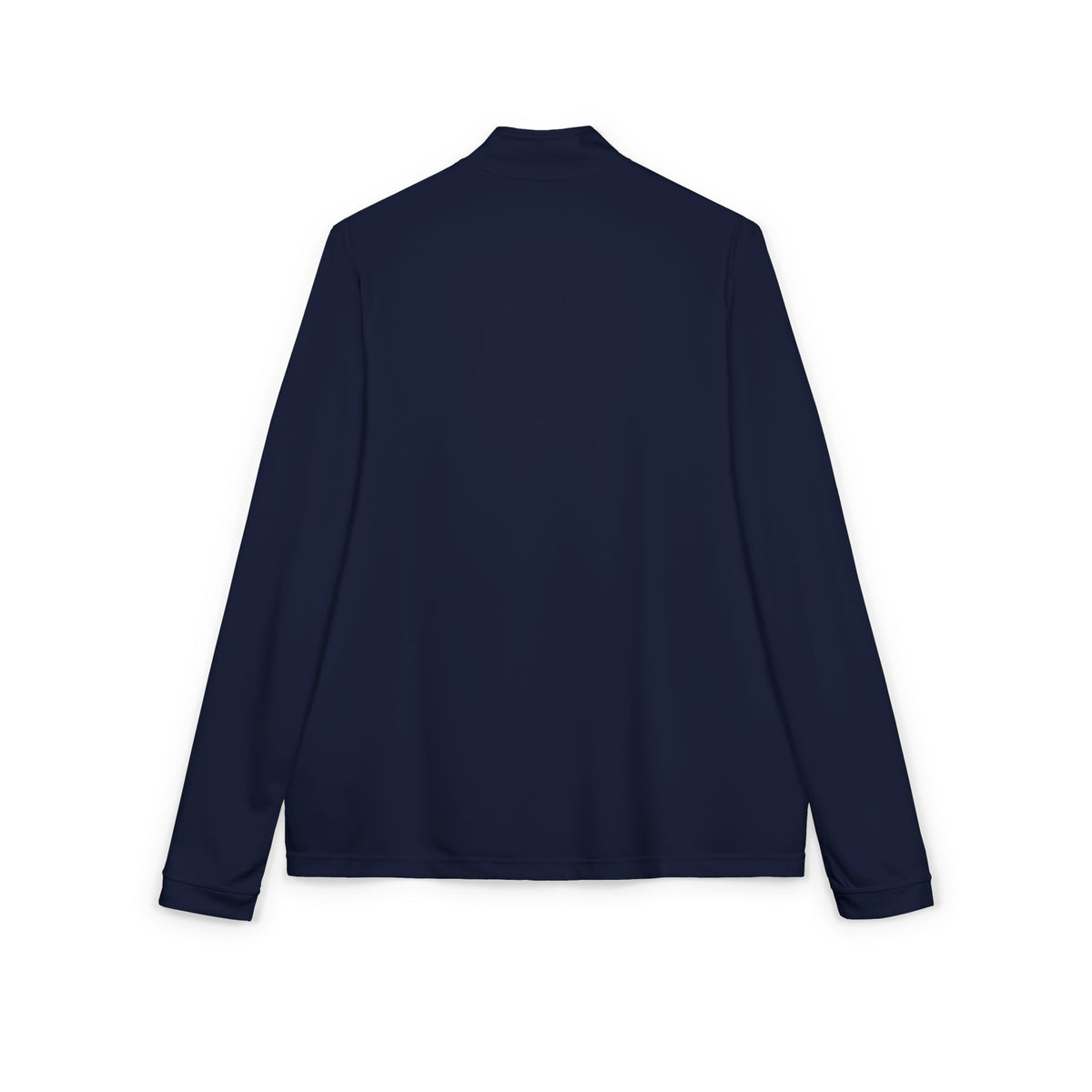 Embroidered Quarter-Zip Pullover — Small Chest Logo
