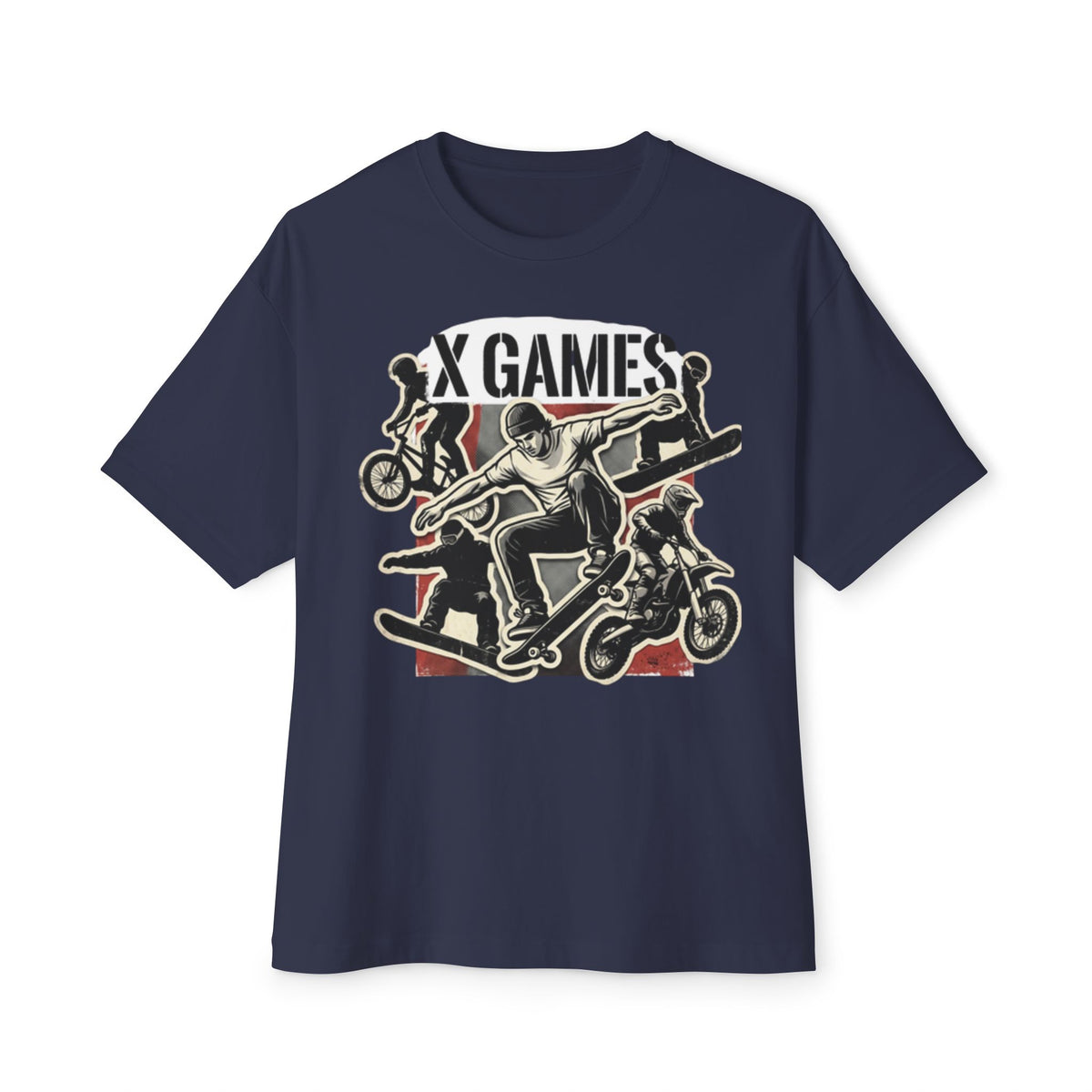 X Games Skate & Moto Tee — Retro Action Sports Graphic T-Shirt