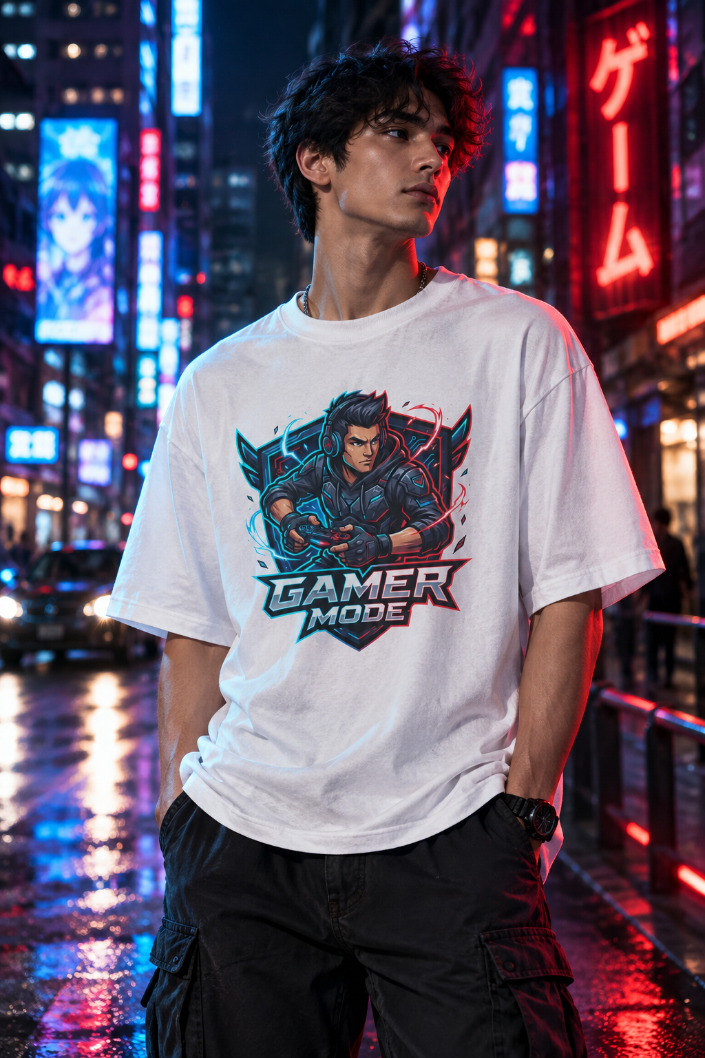 Gamer Mode Tee — Graphic Gaming Shirt for Gamers