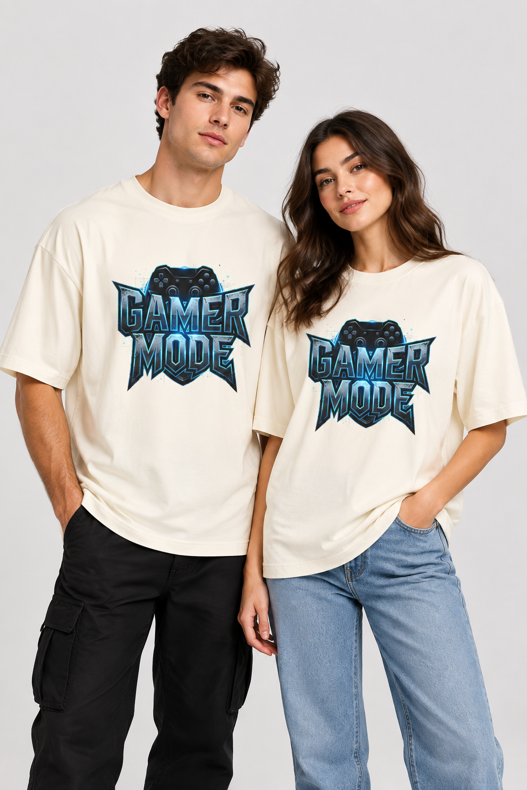 Gamer Mode Tee — Retro Controller Graphic Gaming Shirt