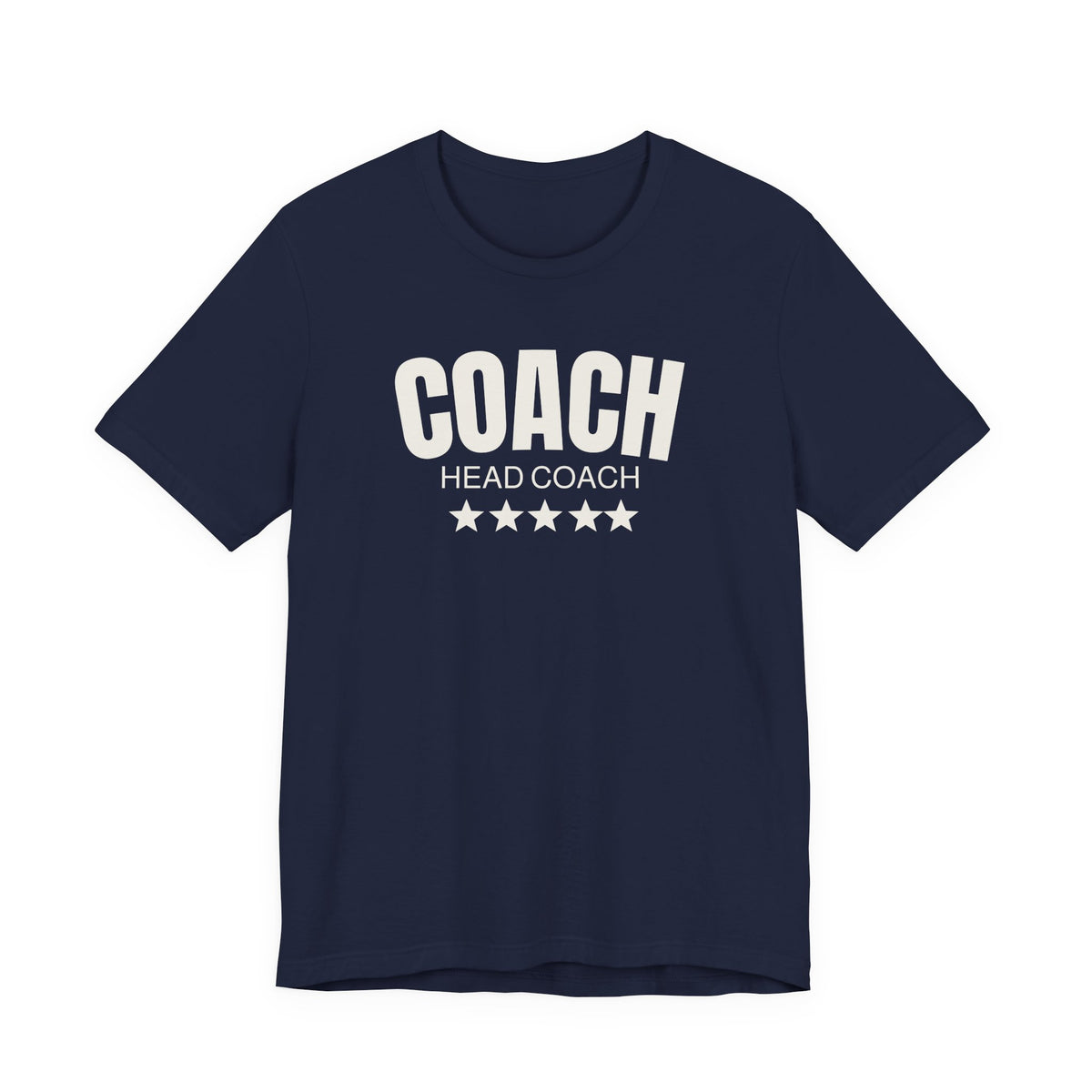 Coach T-Shirt – Athletic Coach Appreciation Tee with Stars