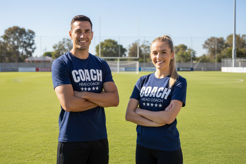 Coach T-Shirt – Athletic Coach Appreciation Tee with Stars