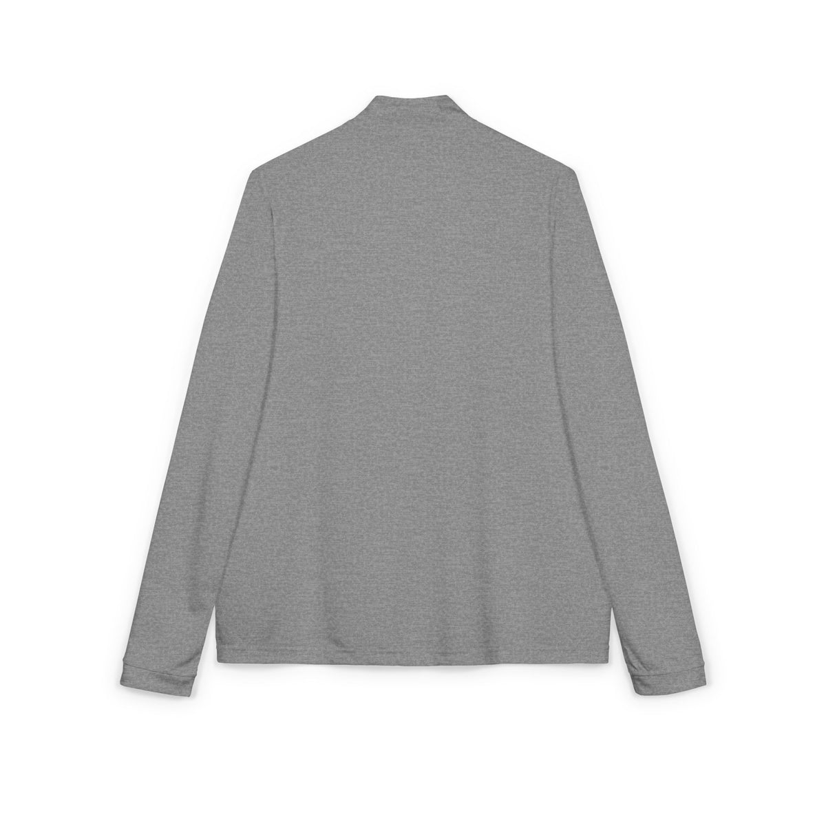 Embroidered Quarter-Zip Pullover — "Consistency Brings Changes"