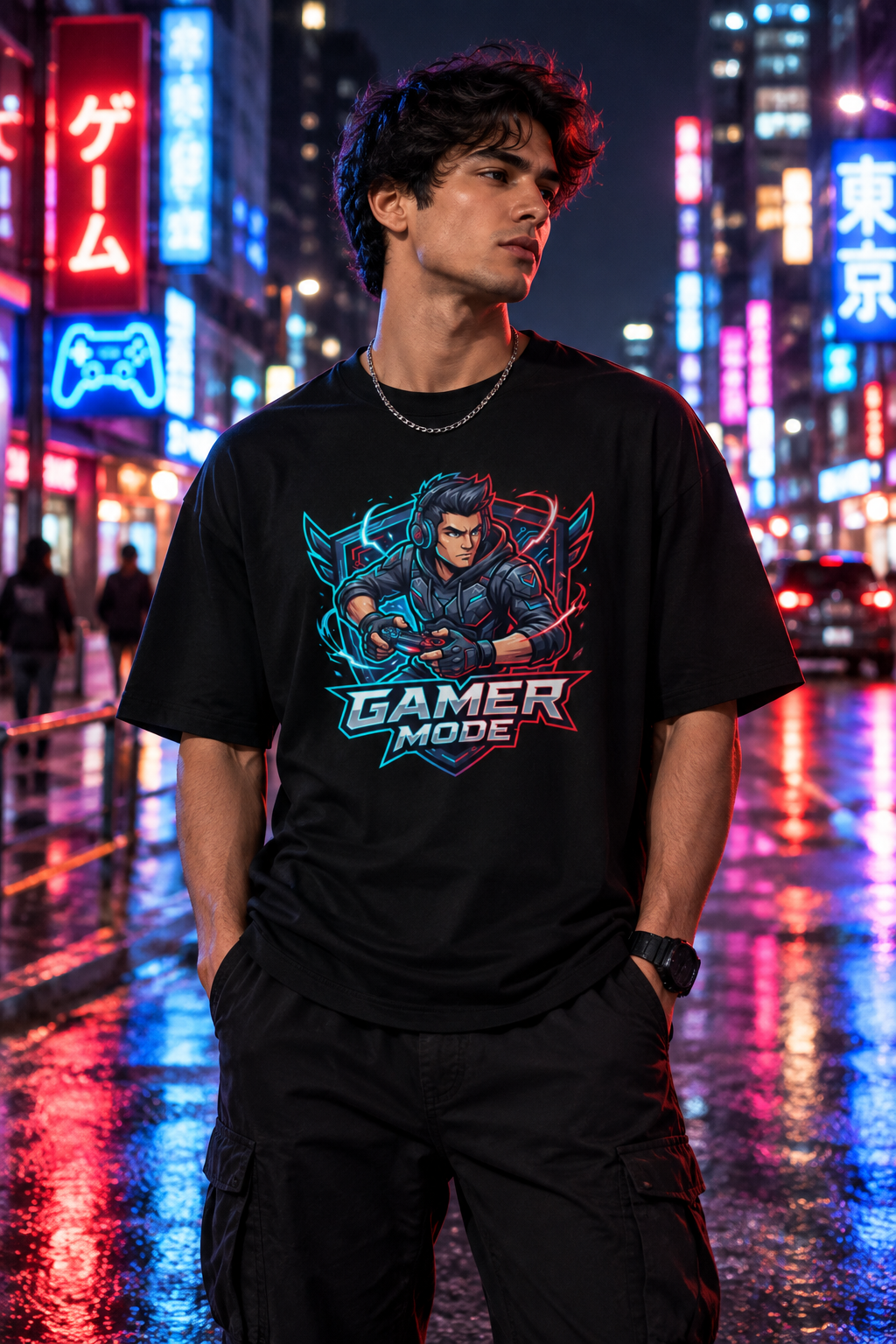 Gamer Mode Tee — Graphic Gaming Shirt for Gamers
