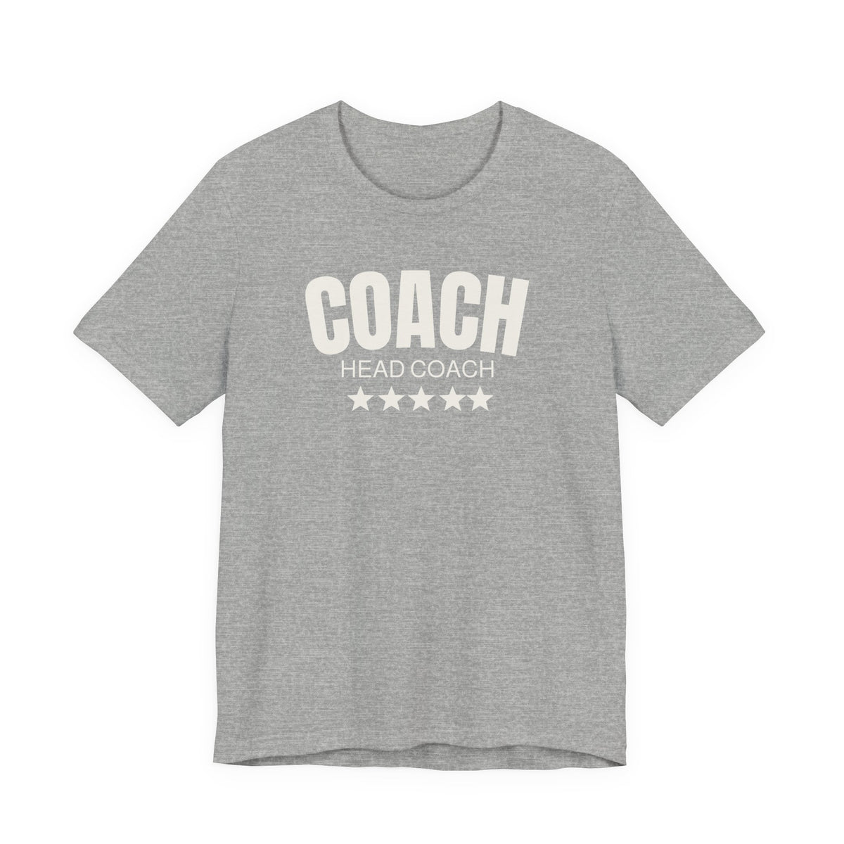 Coach T-Shirt – Athletic Coach Appreciation Tee with Stars