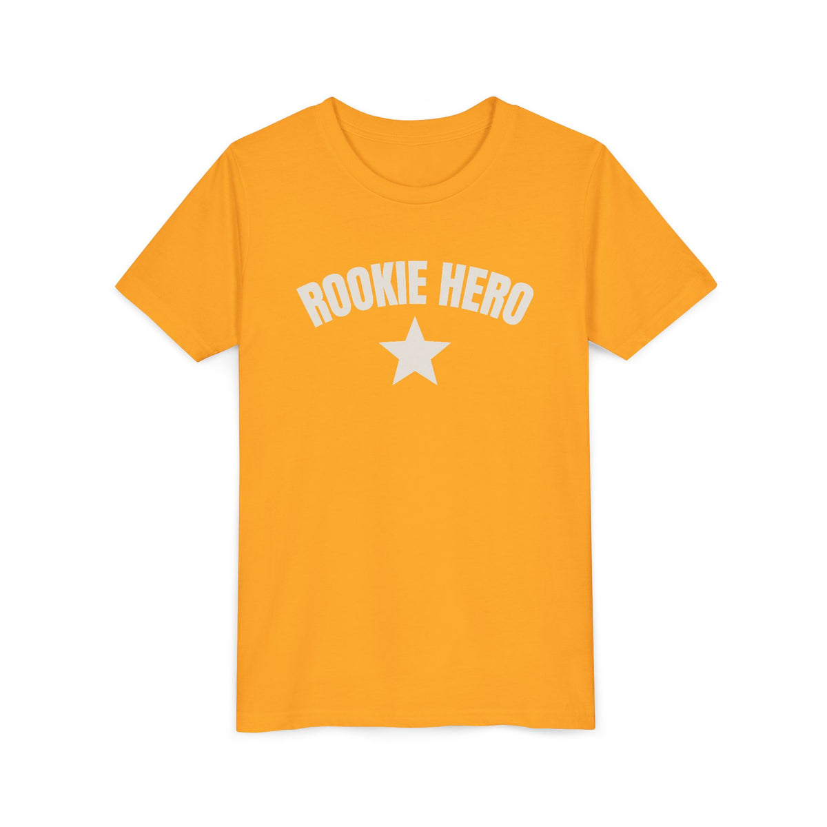 Rookie Hero Youth Tee — Kids Graphic T-Shirt with Star