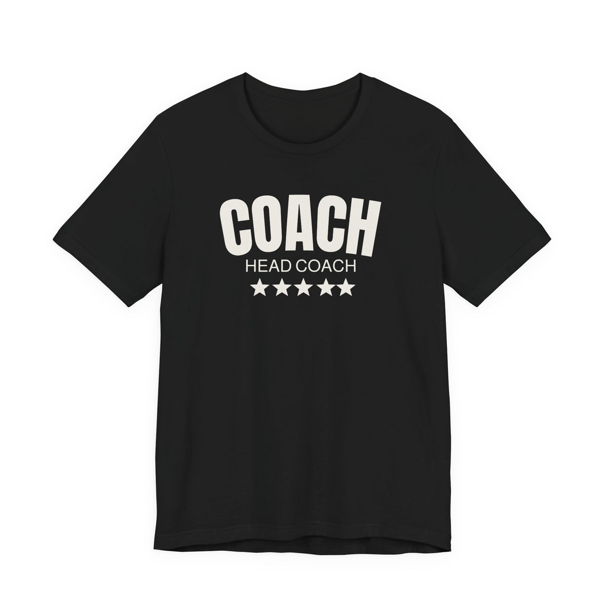 Coach T-Shirt – Athletic Coach Appreciation Tee with Stars