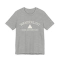 Wanderlust Adventure Tee — Minimal Triangle Travel T‑Shirt