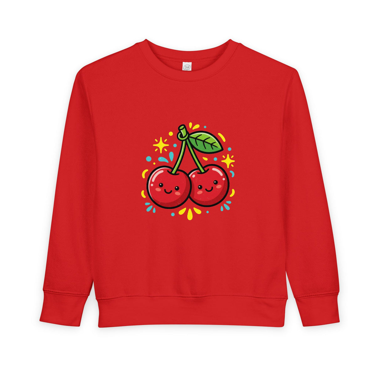 Cute Kawaii Cherry Toddler Sweatshirt