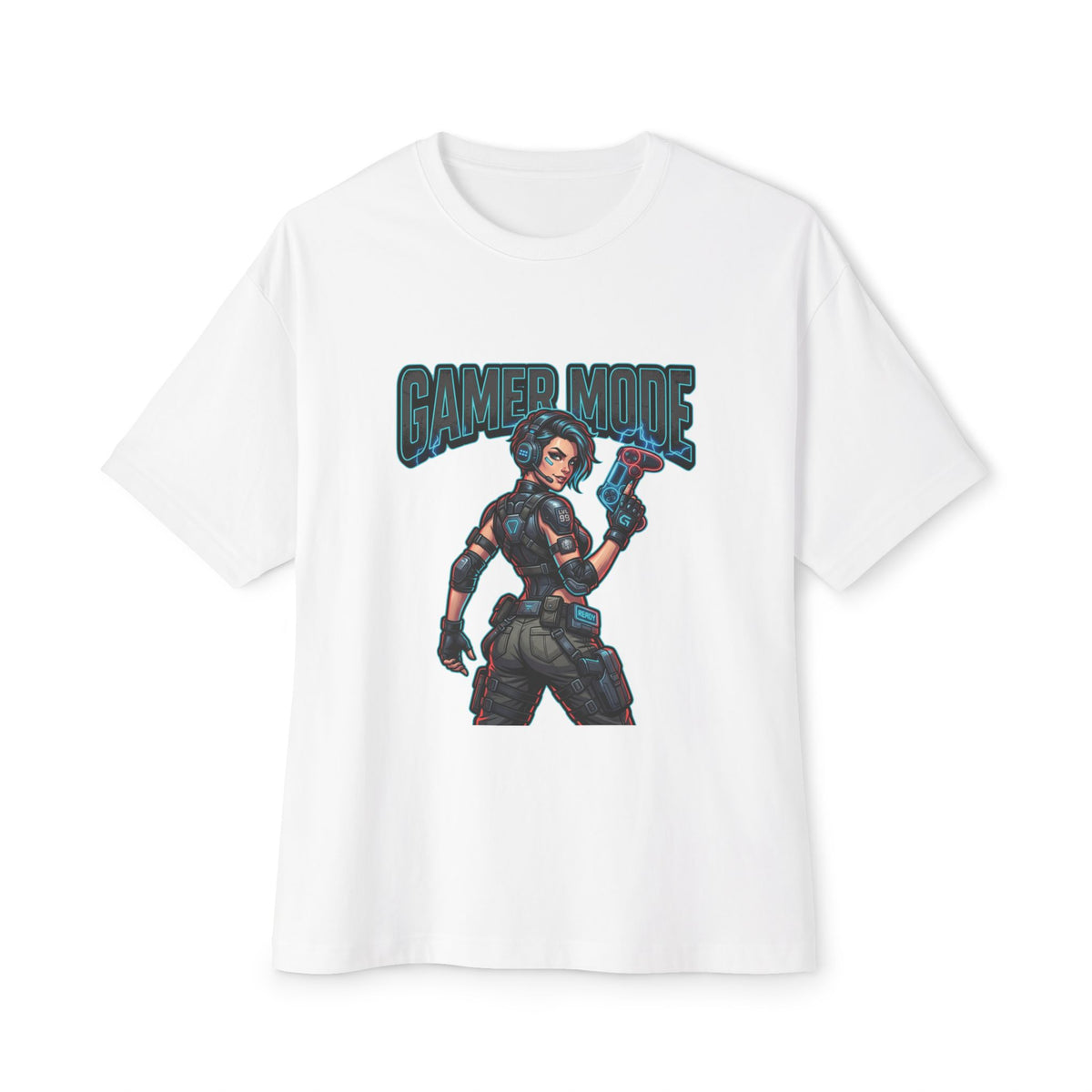 Gamer Mode T‑Shirt — Retro Video Game Character Graphic Tee