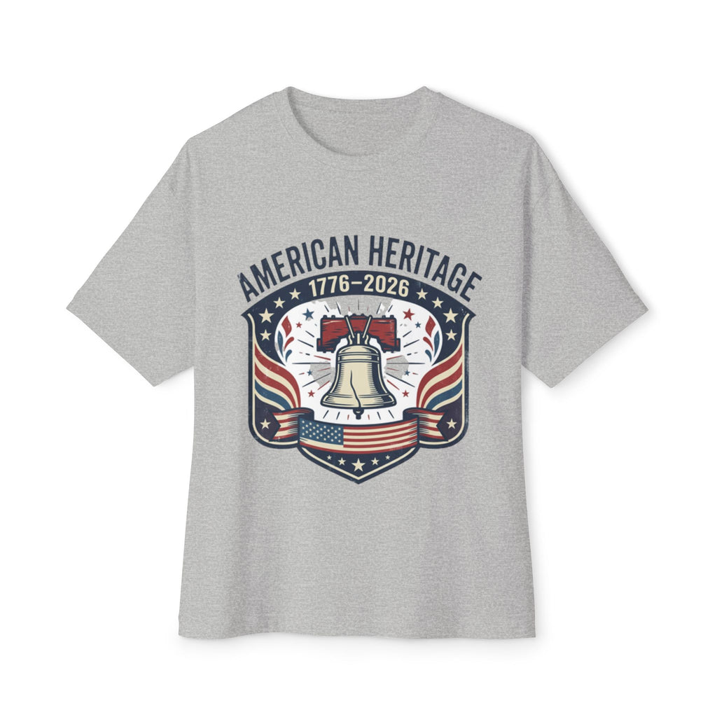 T-Shirt — "American Heritage 1776–2026" Liberty Bell Patriotic Tee