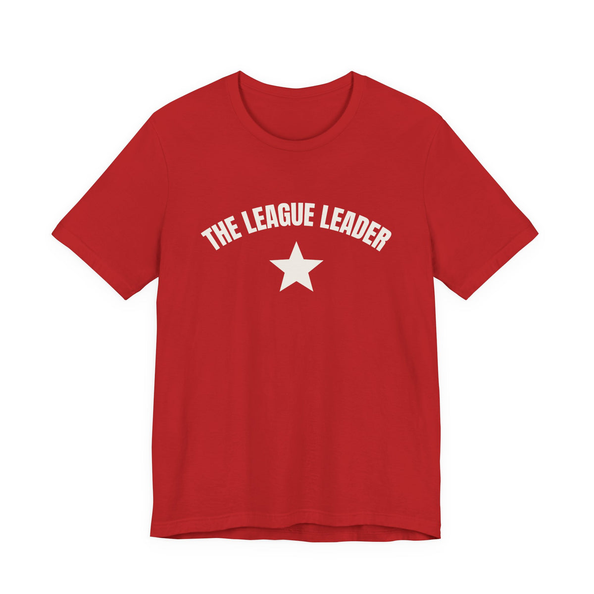 The League Leader Star T-Shirt — Funny Fantasy Football Champion Tee