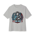 Game Mode Tee — Gamer Graphic Oversized T‑Shirt