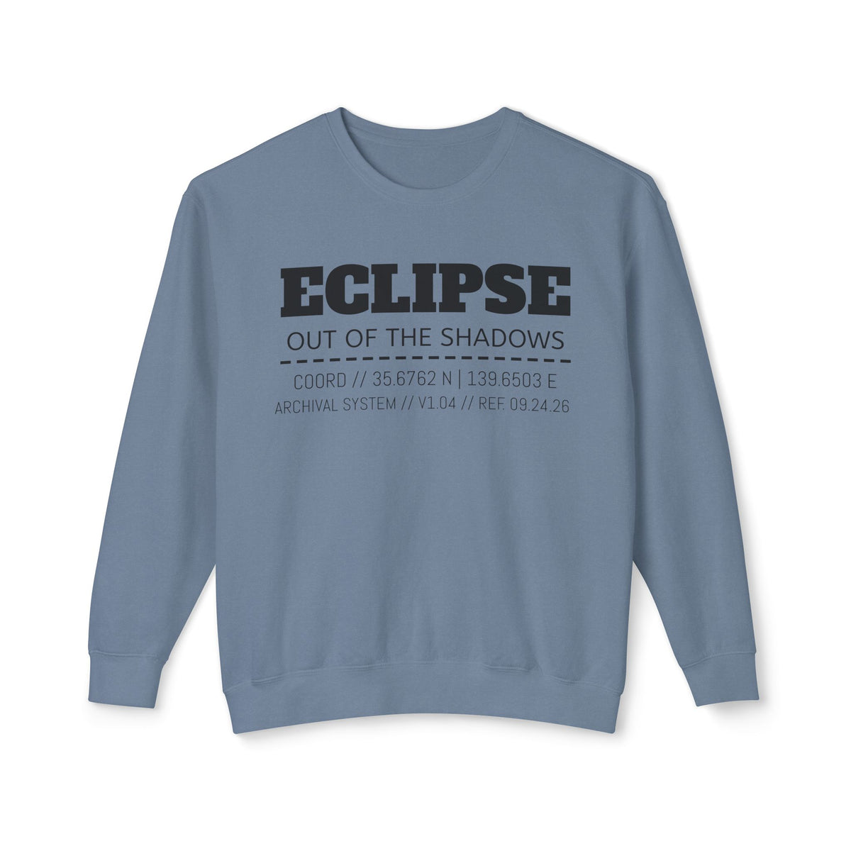 Eclipse 'Out of the Shadows' Crewneck Sweatshirt