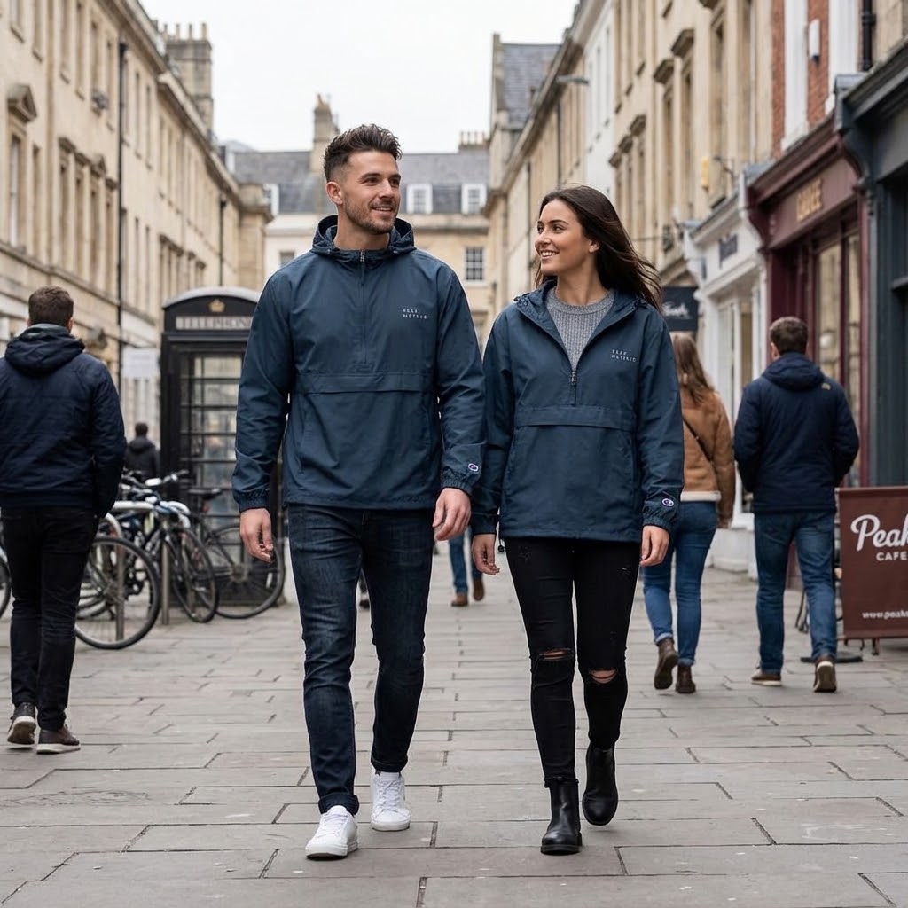 Packable Anorak Jacket — Lightweight Hooded Windbreaker