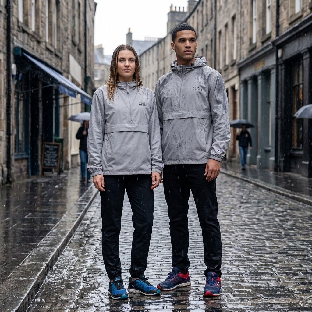 Packable Anorak Jacket — Lightweight Hooded Windbreaker