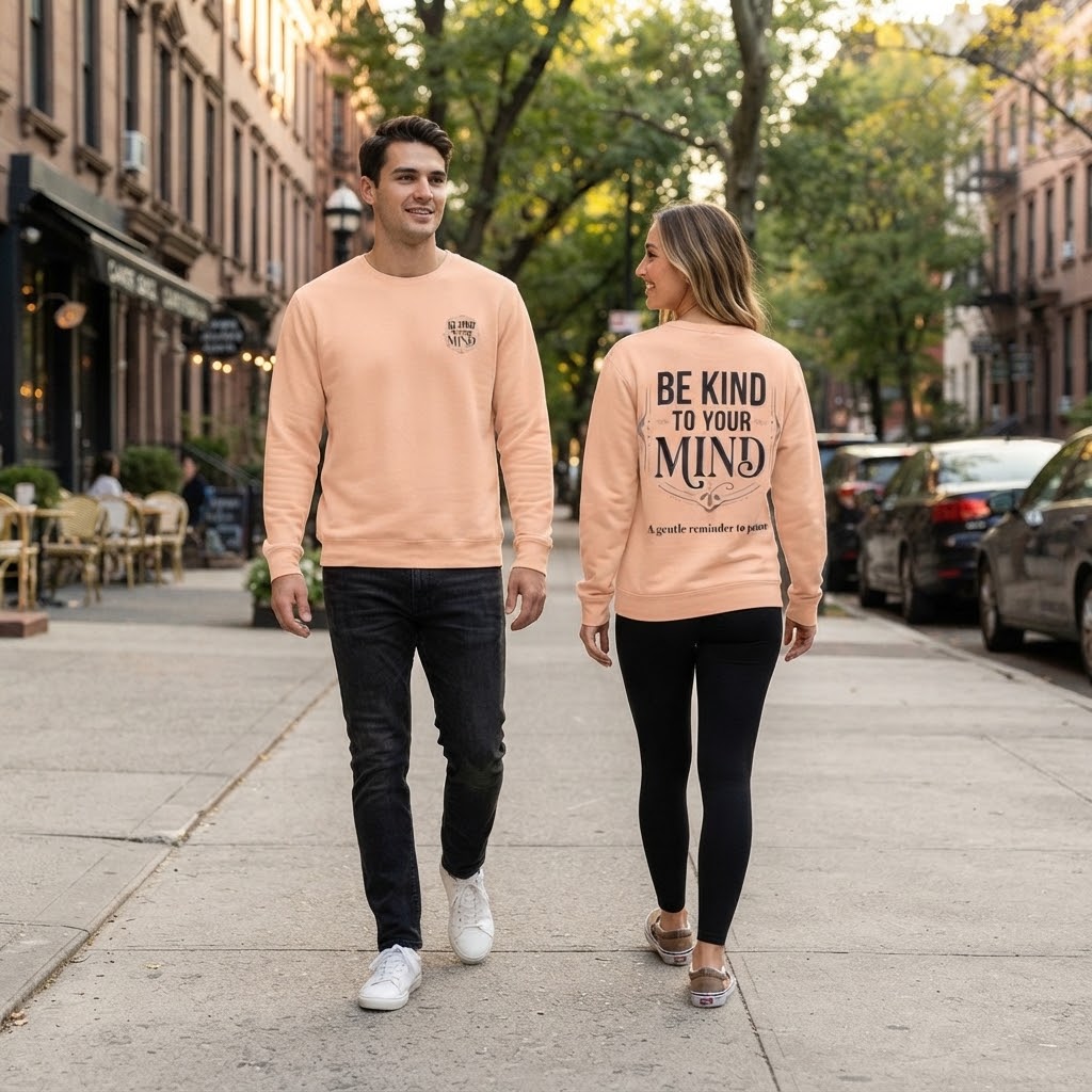 Be Kind To Your Mind Sweatshirt — Mental Health Awareness Crewneck